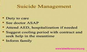 Management Or, Treatment Process Of Suicidal Thoughts And Behaviors, Collected Unique Picture No-0009.