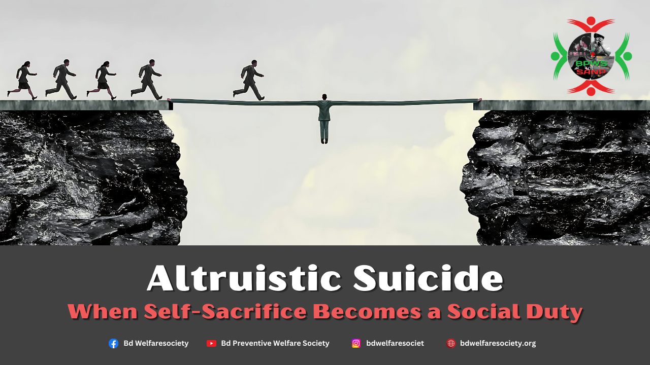 what is an example of altruistic suicide
