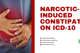Narcotic induced constipation ICD 10​