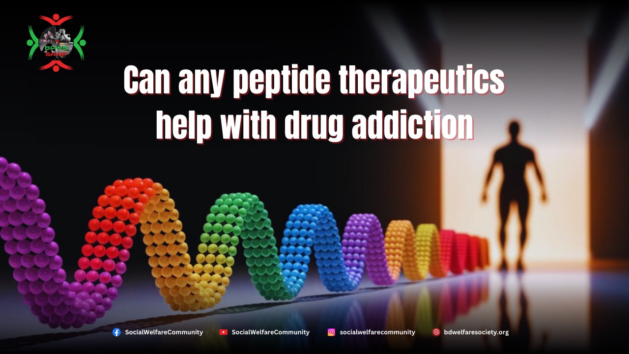 Can any peptide therapeutics help with drug addiction
