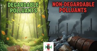 degradable and non degradable pollutants