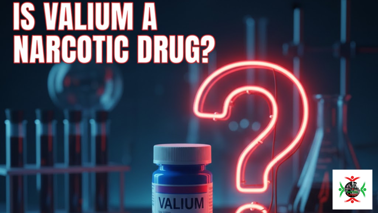 is valium a narcotic drug​