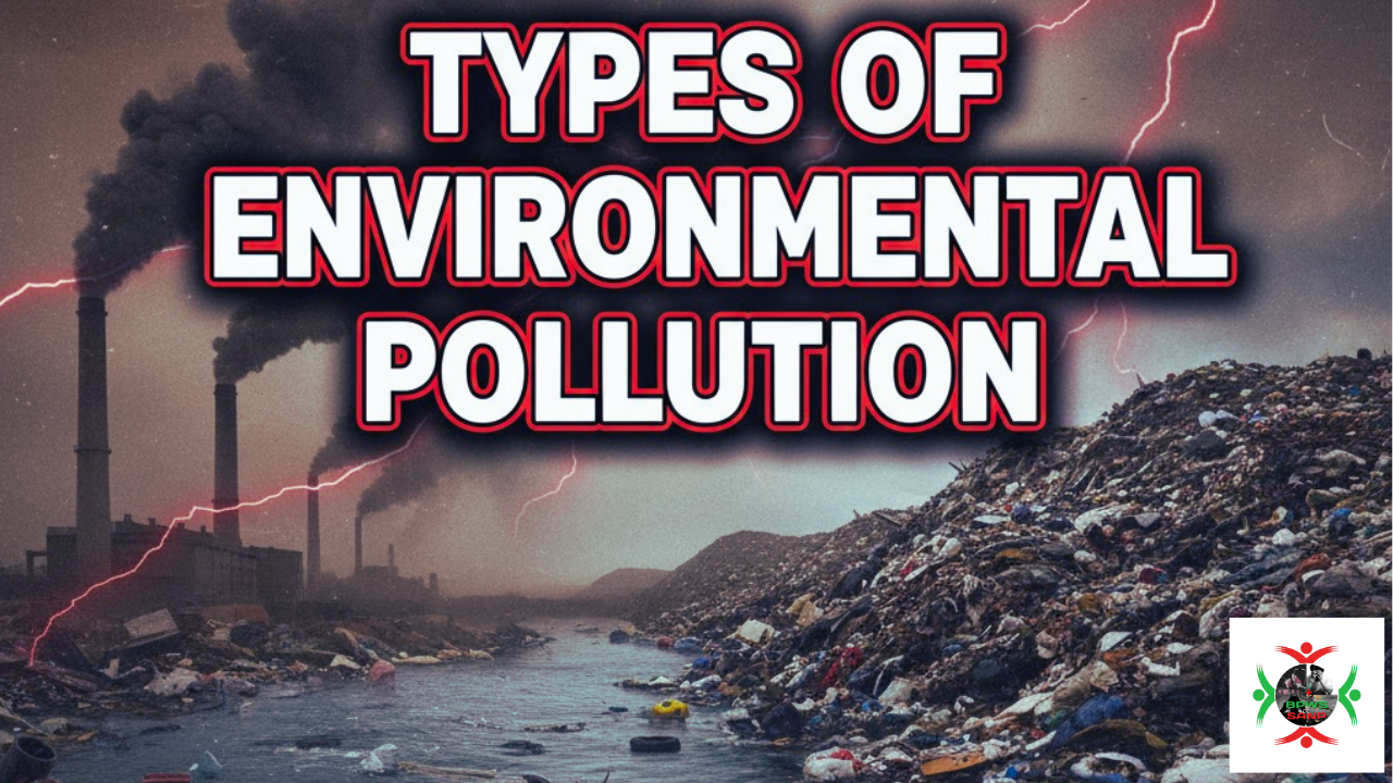 types of environmental pollution
