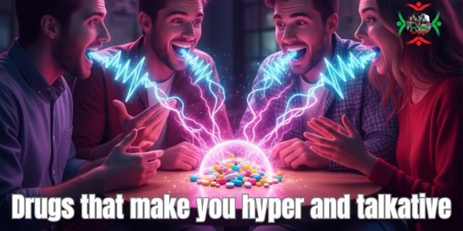 drugs that make you hyper and talkative