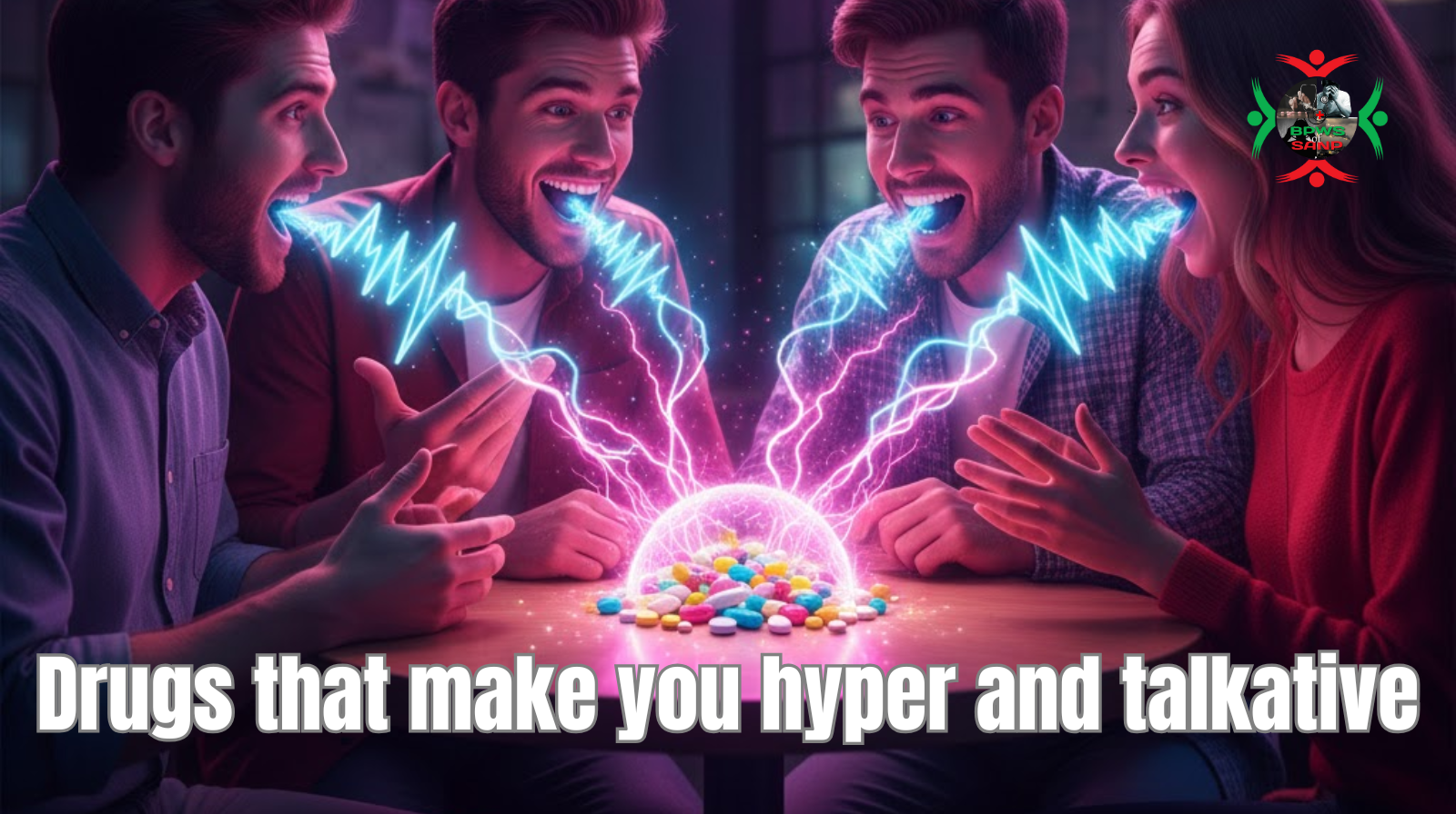 drugs that make you hyper and talkative